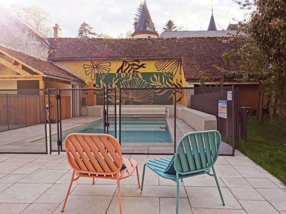 Domaine De Tardais, Ideal Famille Avec Piscine Et Nombreux Loisirs Senonches 외부 사진