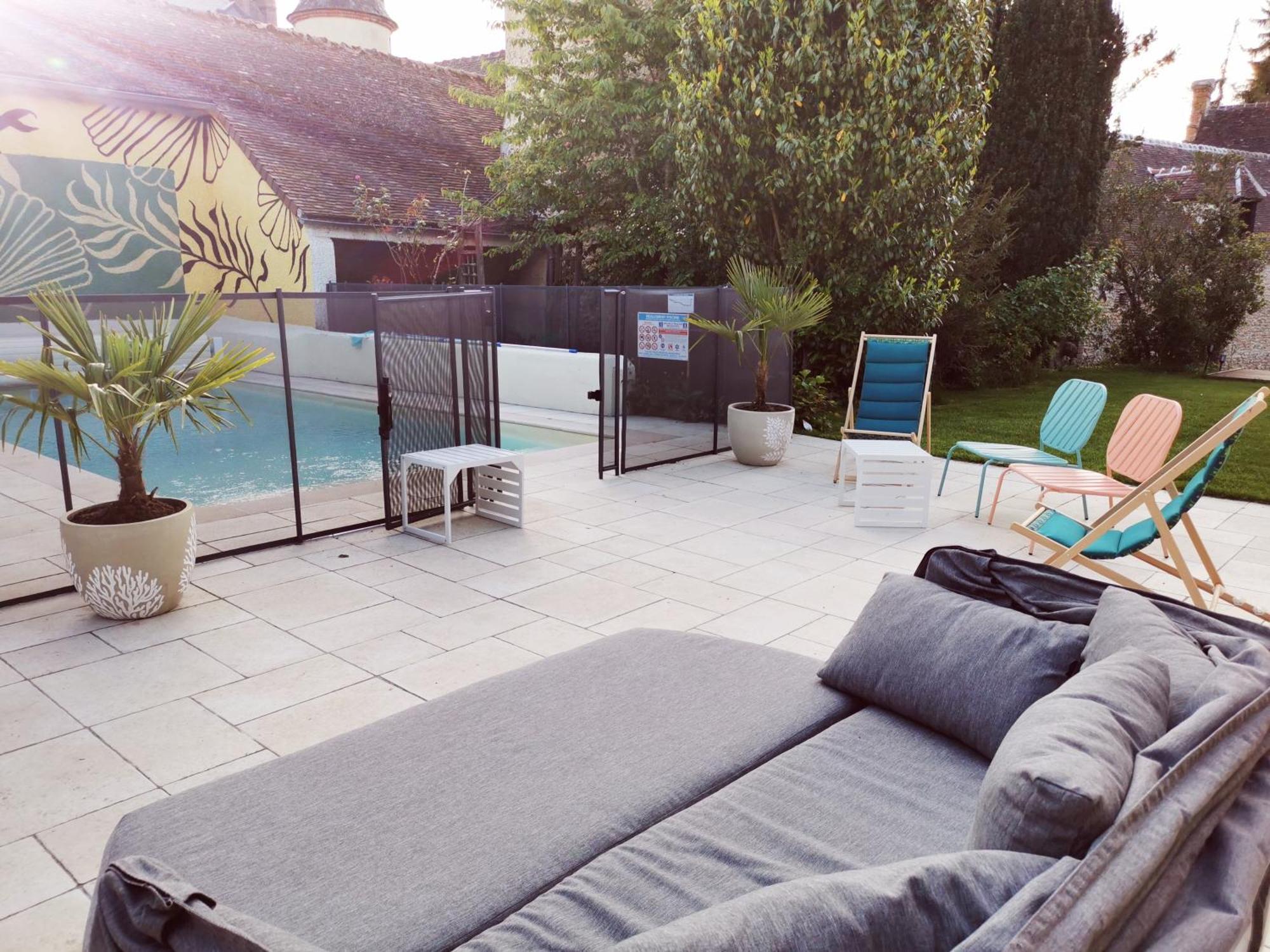 Domaine De Tardais, Ideal Famille Avec Piscine Et Nombreux Loisirs Senonches 외부 사진